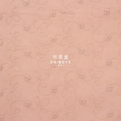 embroidery cotton - Simply flowers - FO:REST Fabric 布恩堂Liberty fabrictana lawnjapanese fabricykk zipper