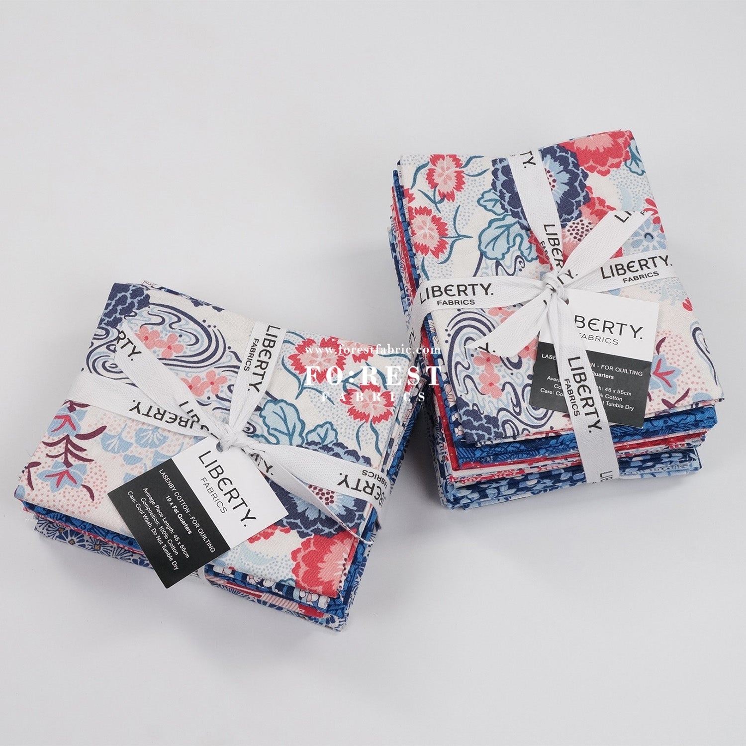 Fat Quarter Bundle Quilting Liberty Arthurs Garden - FO:REST Fabric 布恩堂Liberty fabrictana lawnjapanese fabricykk zipper