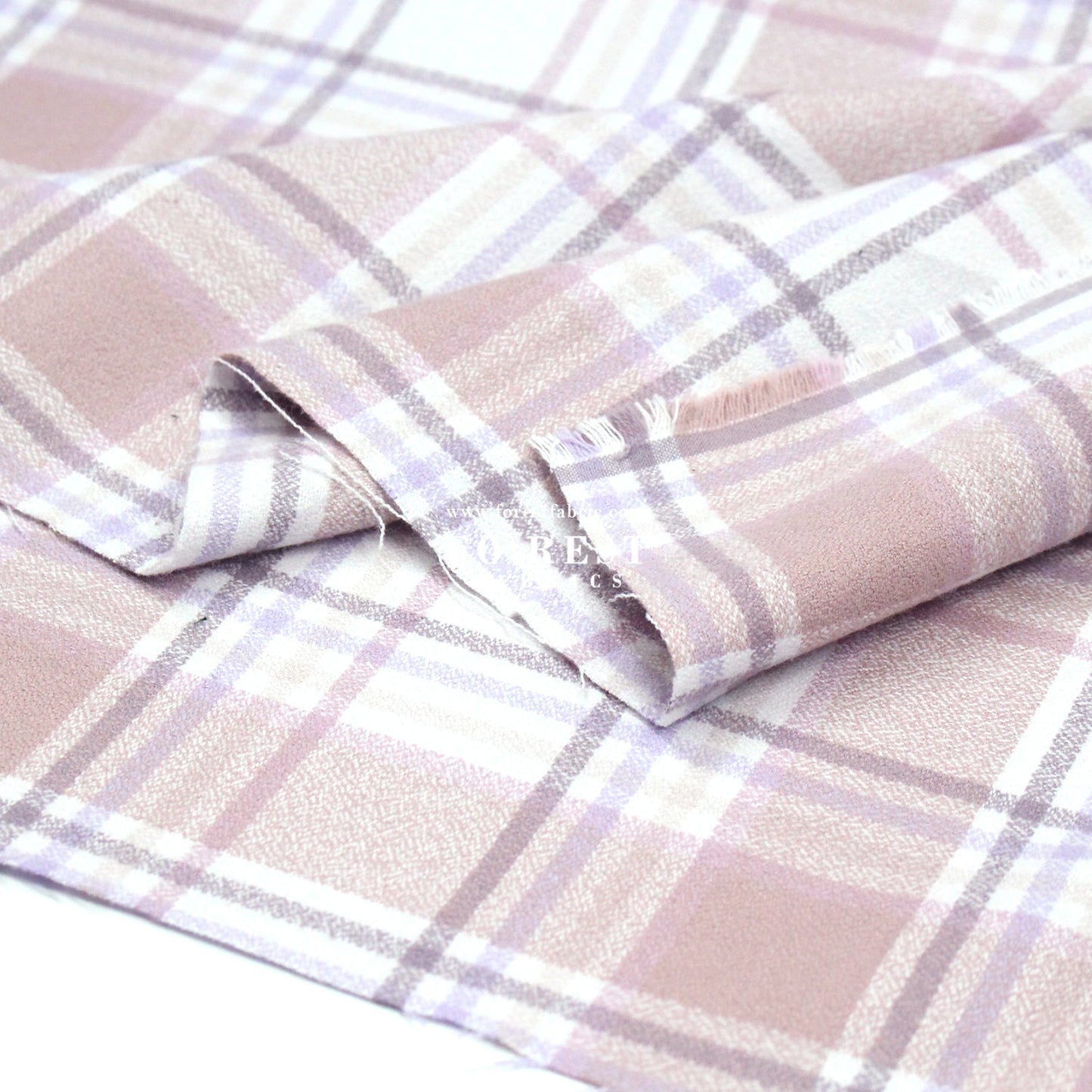 Flannel - HEARTHER TARTAN 法籣絨 - FO:REST Fabric 布恩堂Liberty fabrictana lawnjapanese fabricykk zipper
