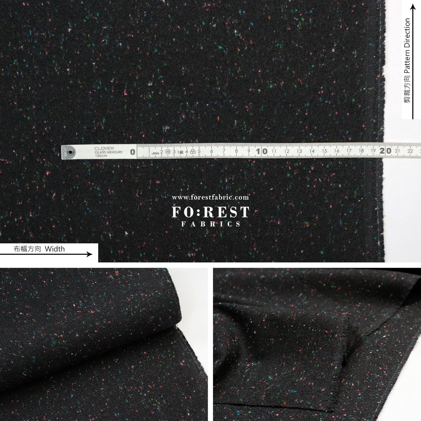 Flannel - SPARKLING 法籣絨 - FO:REST Fabric 布恩堂Liberty fabrictana lawnjapanese fabricykk zipper