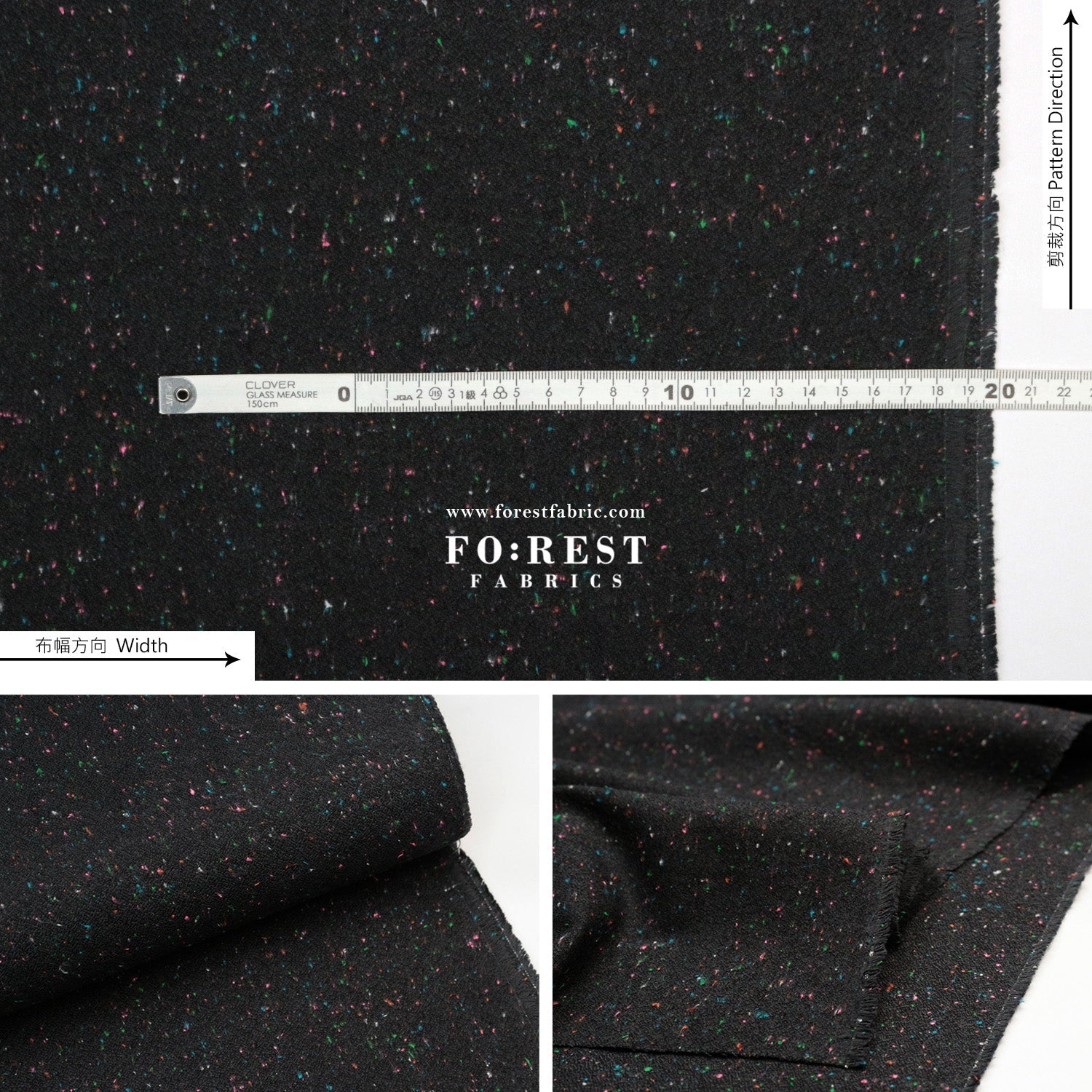 Flannel - SPARKLING 法籣絨 - FO:REST Fabric 布恩堂Liberty fabrictana lawnjapanese fabricykk zipper