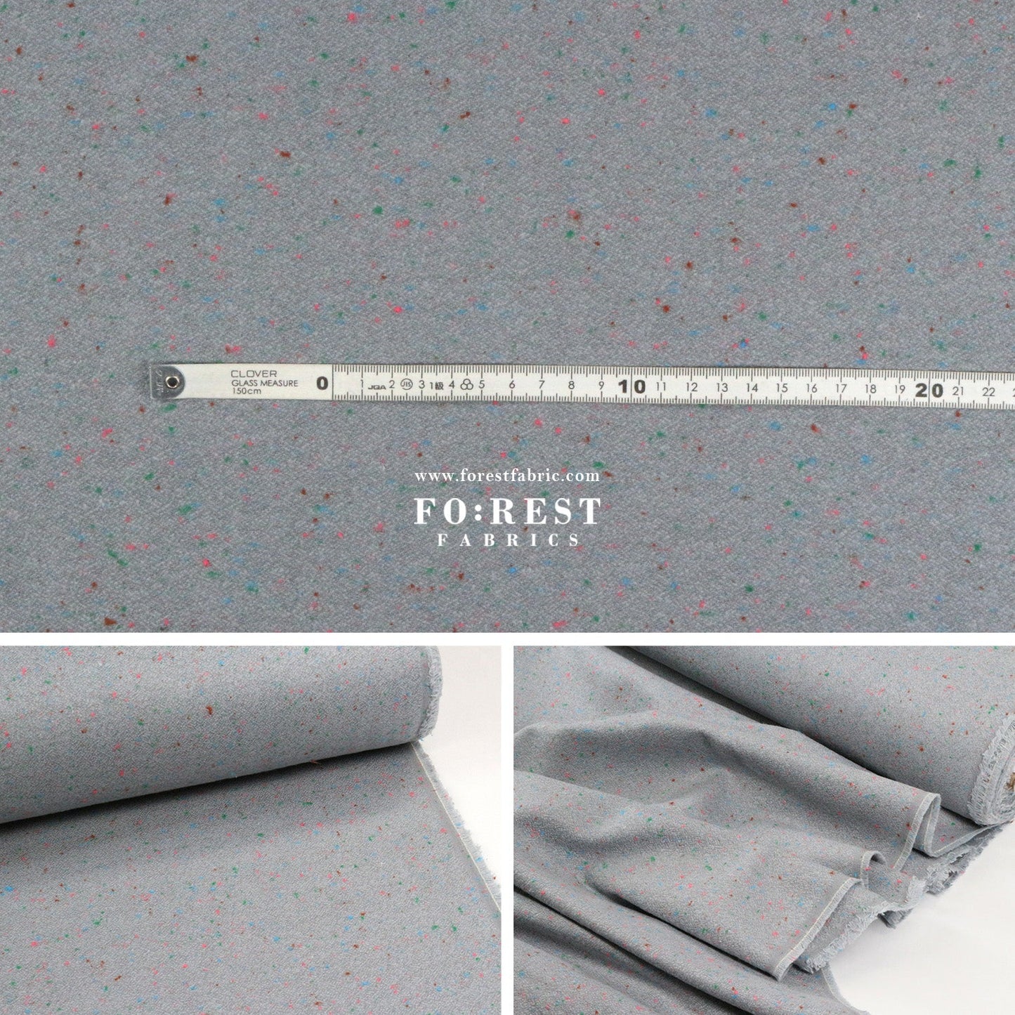Flannel - SPARKLING 法籣絨 - FO:REST Fabric 布恩堂Liberty fabrictana lawnjapanese fabricykk zipper
