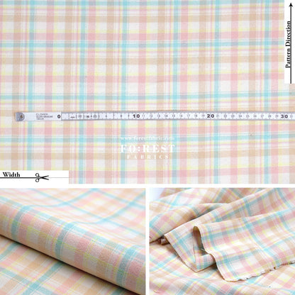 Flannel - TARTAN 法籣絨 - FO:REST Fabric 布恩堂Liberty fabrictana lawnjapanese fabricykk zipper