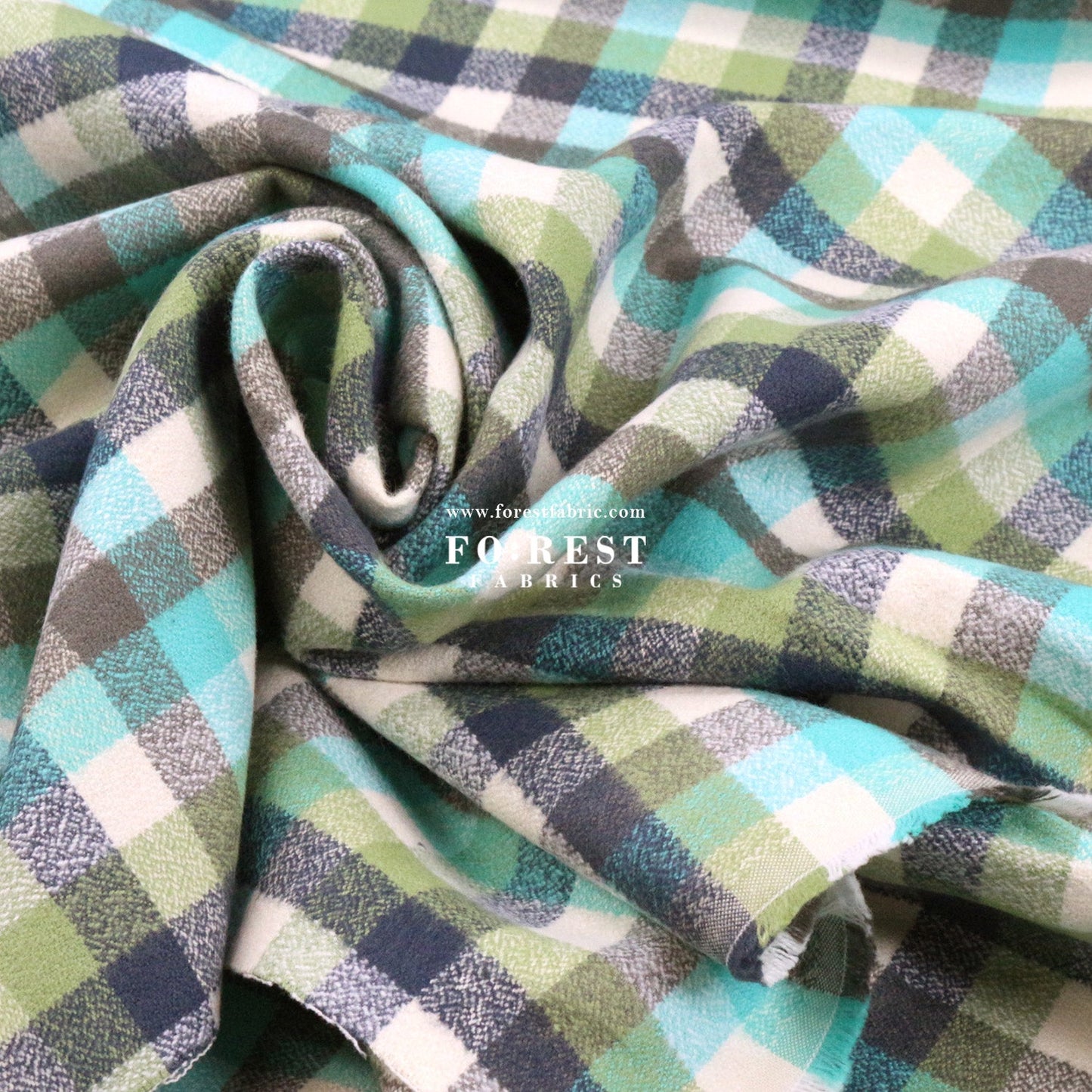 Flannel - TARTAN 法籣絨 - FO:REST Fabric 布恩堂Liberty fabrictana lawnjapanese fabricykk zipper