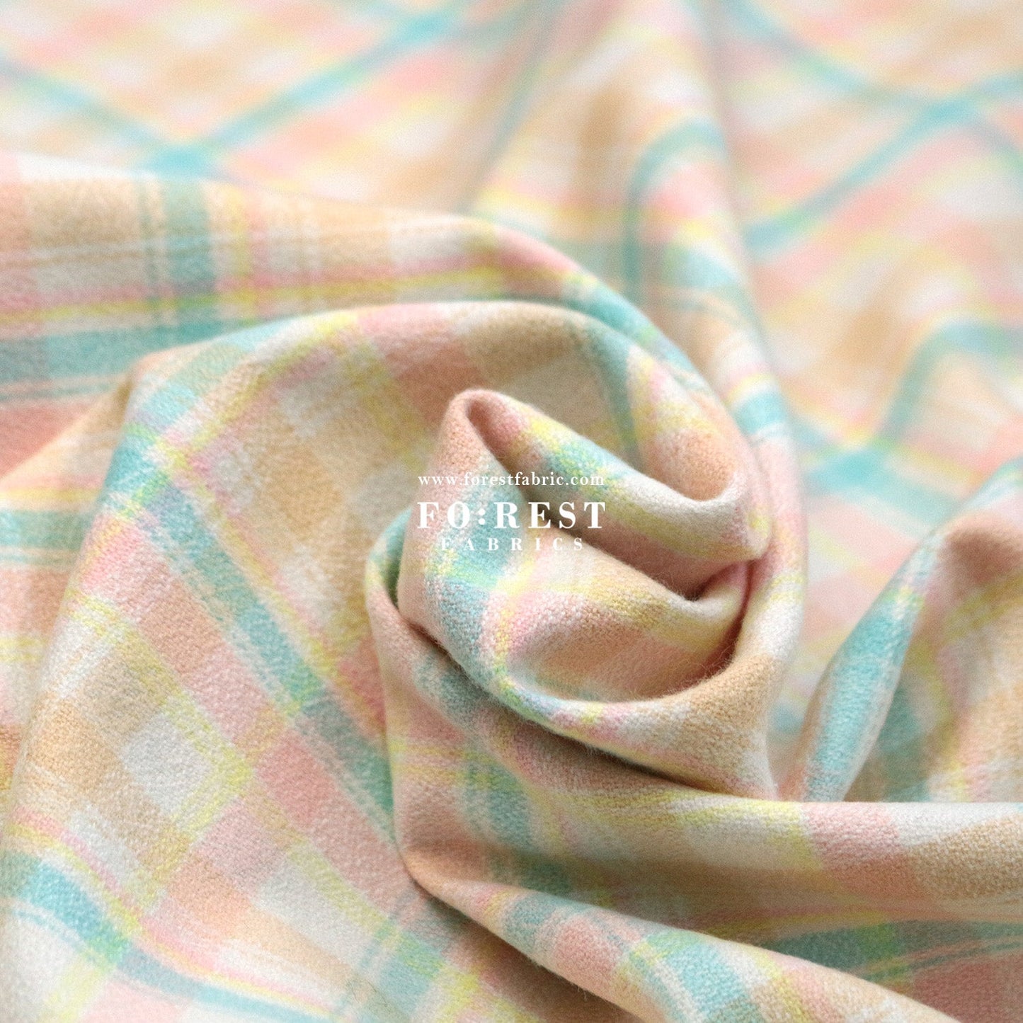 Flannel - TARTAN 法籣絨 - FO:REST Fabric 布恩堂Liberty fabrictana lawnjapanese fabricykk zipper