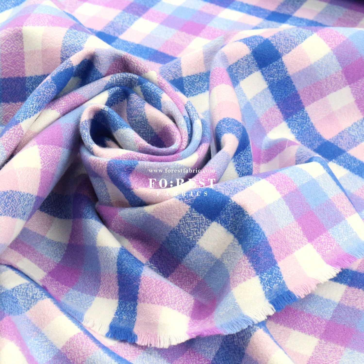 Flannel - TARTAN 法籣絨 - FO:REST Fabric 布恩堂Liberty fabrictana lawnjapanese fabricykk zipper