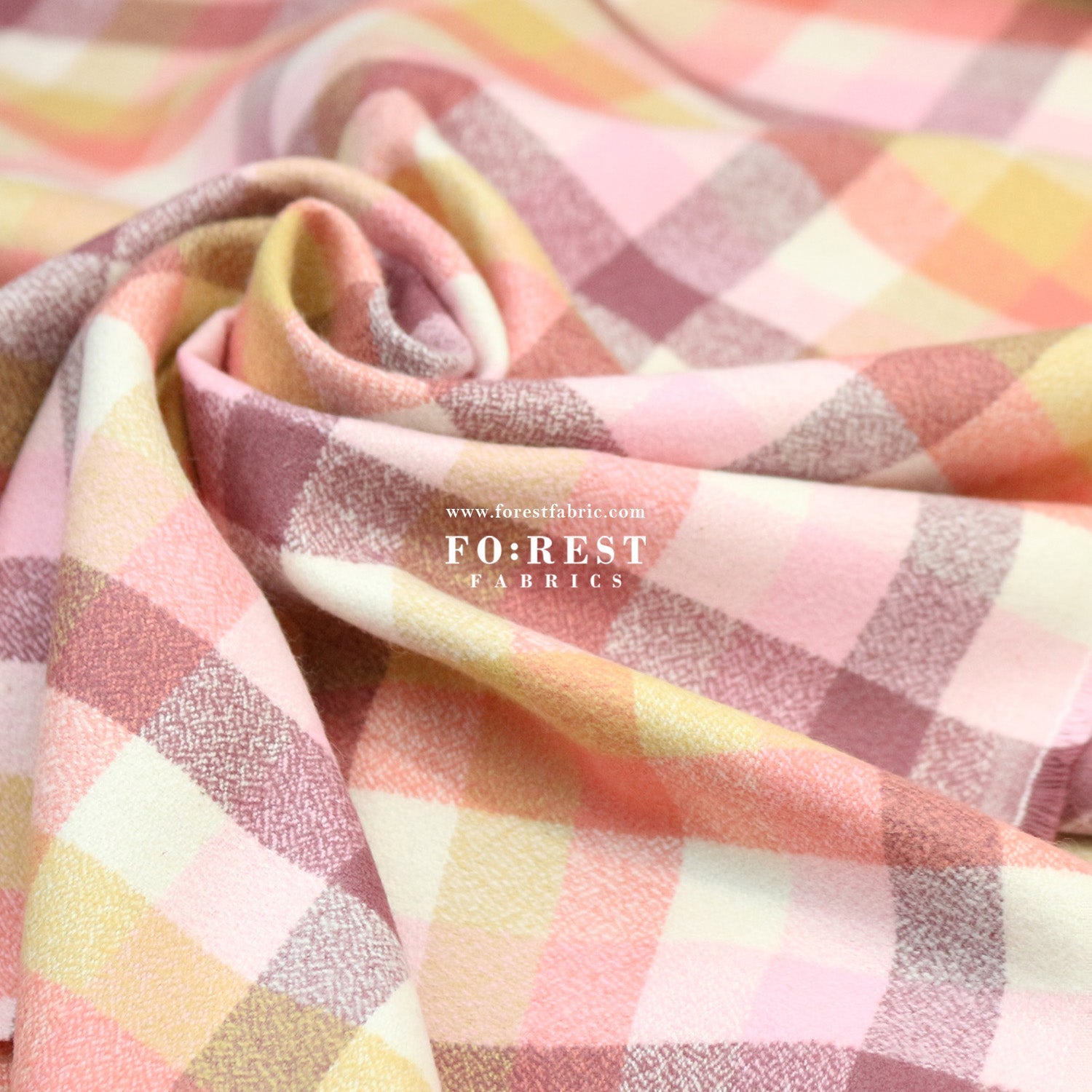 Flannel - TARTAN 法籣絨 - FO:REST Fabric 布恩堂Liberty fabrictana lawnjapanese fabricykk zipper