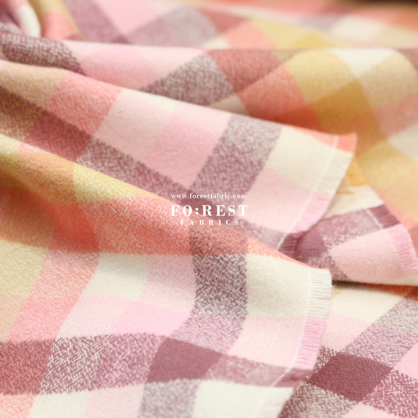 Flannel - TARTAN 法籣絨 - FO:REST Fabric 布恩堂Liberty fabrictana lawnjapanese fabricykk zipper