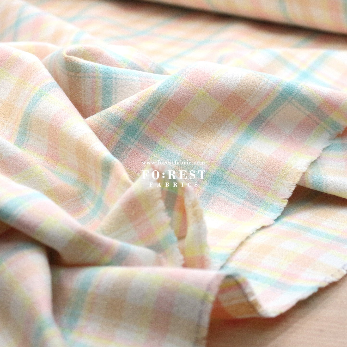 Flannel - TARTAN 法籣絨 - FO:REST Fabric 布恩堂Liberty fabrictana lawnjapanese fabricykk zipper