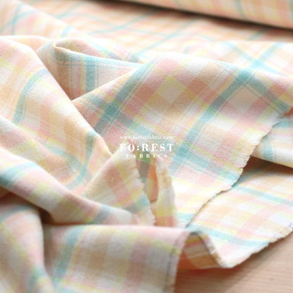 Flannel - TARTAN 法籣絨 - FO:REST Fabric 布恩堂Liberty fabrictana lawnjapanese fabricykk zipper