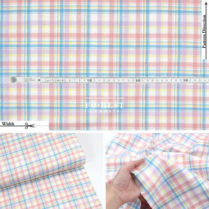 Flannel - TARTAN 法籣絨 - FO:REST Fabric 布恩堂Liberty fabrictana lawnjapanese fabricykk zipper