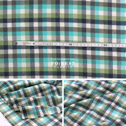 Flannel - TARTAN 法籣絨 - FO:REST Fabric 布恩堂Liberty fabrictana lawnjapanese fabricykk zipper