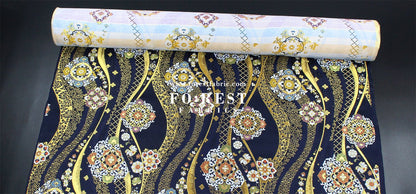Gold Brocade - 吉祥華文 Auspicious KINRAN fabric - FO:REST Fabric 布恩堂Liberty fabrictana lawnjapanese fabricykk zipper