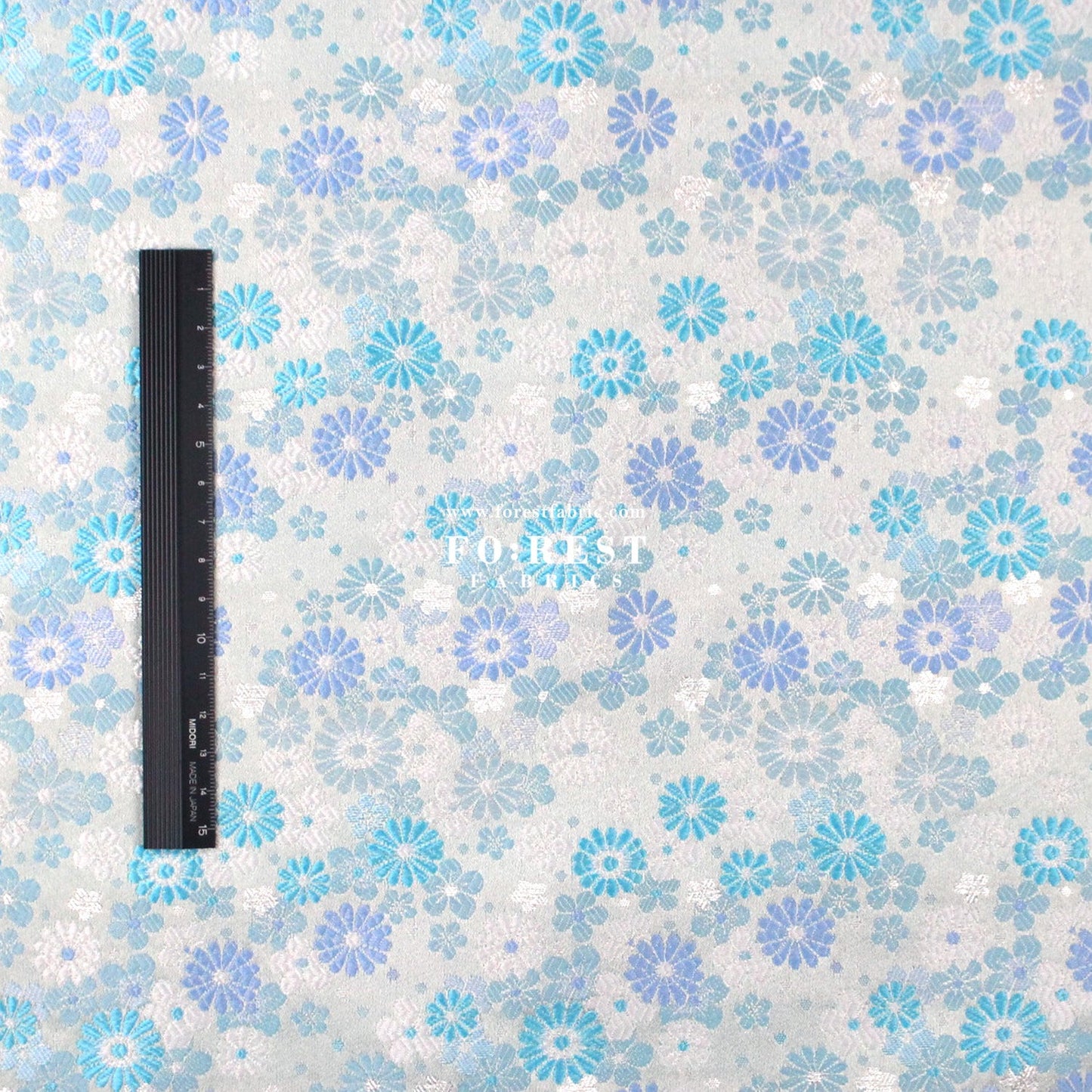 Gold Brocade - chrysanthemum fabric - FO:REST Fabric 布恩堂Liberty fabrictana lawnjapanese fabricykk zipper