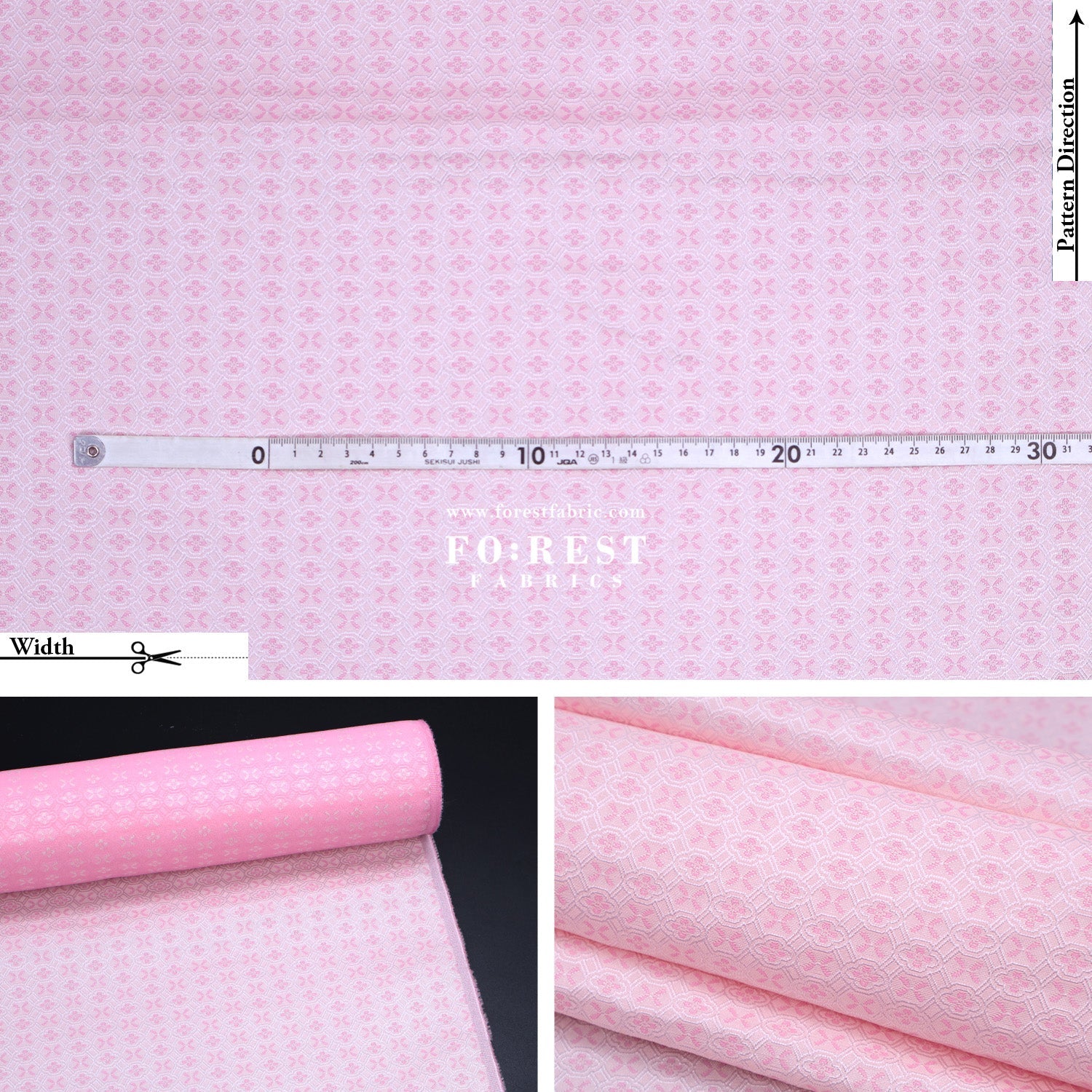 Gold Brocade - Dreaming Sakura fabric - FO:REST Fabric 布恩堂Liberty fabrictana lawnjapanese fabricykk zipper
