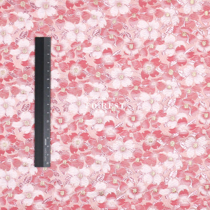 Gold Brocade - Full of Sakura fabric - FO:REST Fabric 布恩堂Liberty fabrictana lawnjapanese fabricykk zipper