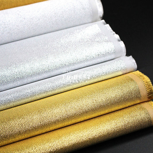 Gold Brocade - Gold and sliver fabric - FO:REST Fabric 布恩堂Liberty fabrictana lawnjapanese fabricykk zipper
