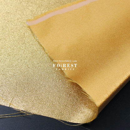Gold Brocade - Gold and sliver fabric - FO:REST Fabric 布恩堂Liberty fabrictana lawnjapanese fabricykk zipper