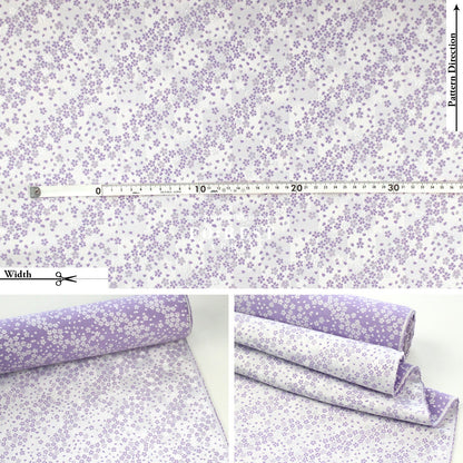 Gold Brocade - Little Sakura fabric Pink Purple - FO:REST Fabric 布恩堂Liberty fabrictana lawnjapanese fabricykk zipper