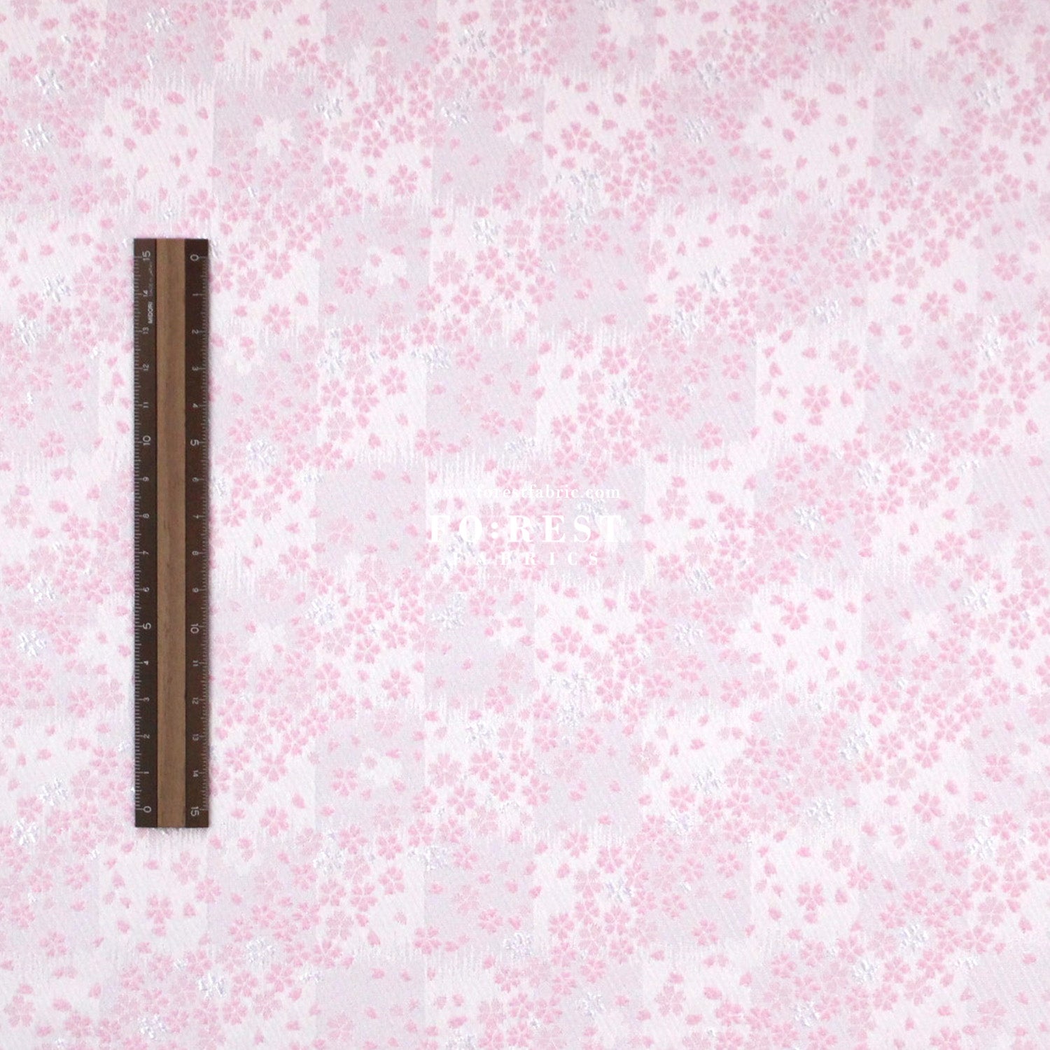 Gold Brocade - Little Sakura fabric Pink Purple - FO:REST Fabric 布恩堂Liberty fabrictana lawnjapanese fabricykk zipper