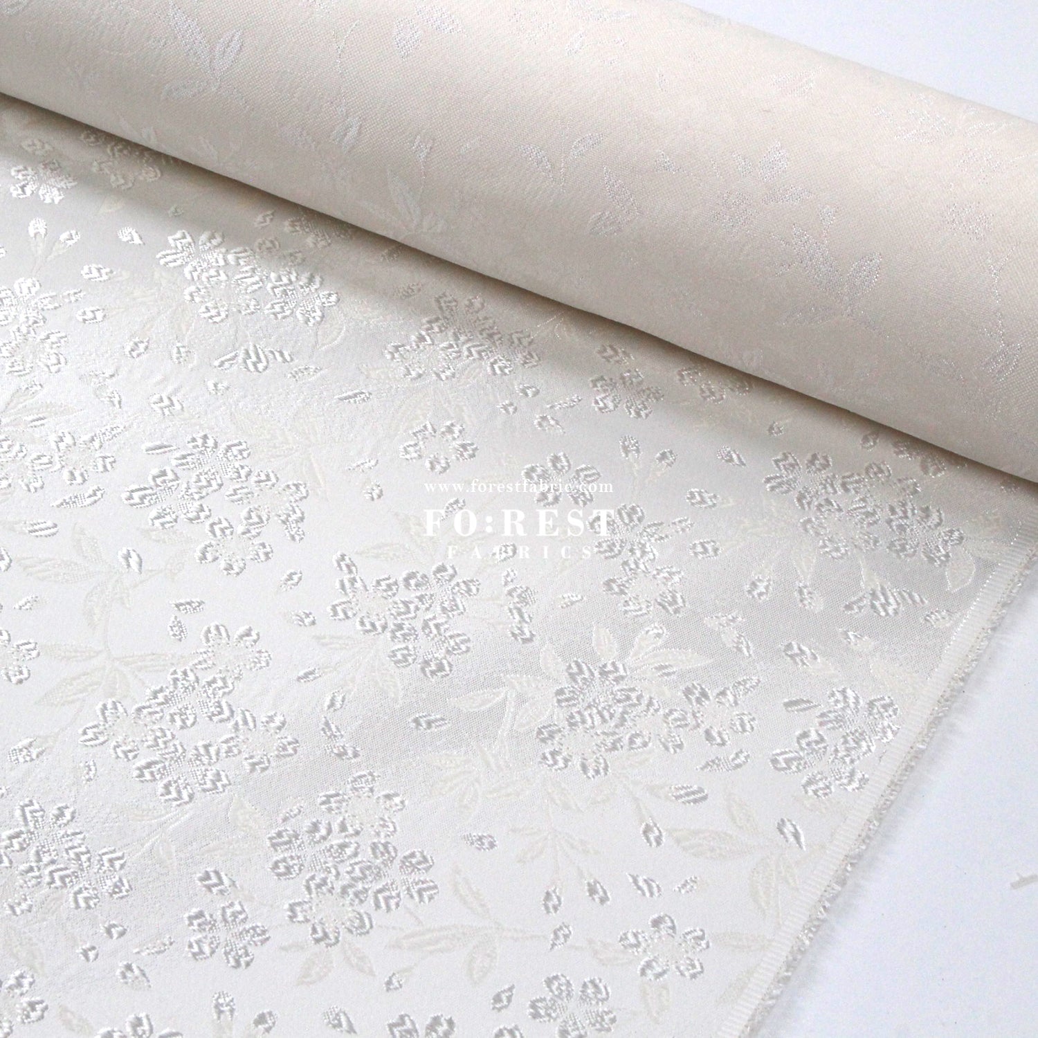 Gold Brocade - Little sakura fabric - FO:REST Fabric 布恩堂Liberty fabrictana lawnjapanese fabricykk zipper
