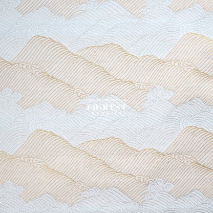 Gold Brocade - Mountain fabric - FO:REST Fabric 布恩堂Liberty fabrictana lawnjapanese fabricykk zipper