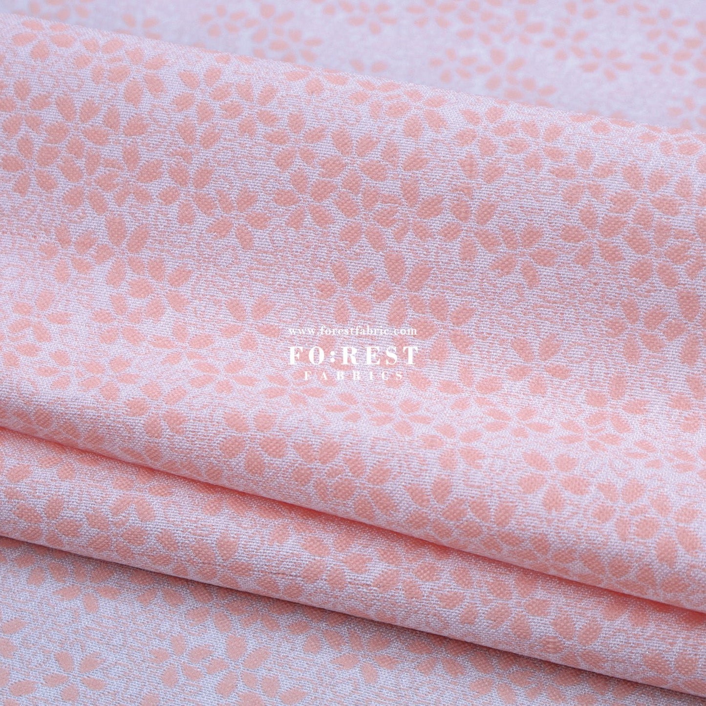 Gold Brocade - Sakura fabric Pink - FO:REST Fabric 布恩堂Liberty fabrictana lawnjapanese fabricykk zipper