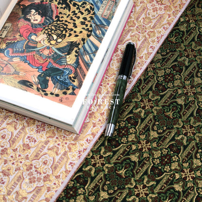 Gold Brocade - Soul of a King fabric - FO:REST Fabric 布恩堂Liberty fabrictana lawnjapanese fabricykk zipper