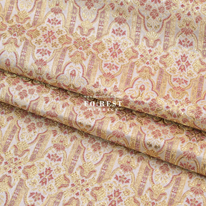 Gold Brocade - Soul of a King fabric - FO:REST Fabric 布恩堂Liberty fabrictana lawnjapanese fabricykk zipper