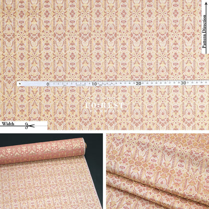 Gold Brocade - Soul of a King fabric - FO:REST Fabric 布恩堂Liberty fabrictana lawnjapanese fabricykk zipper