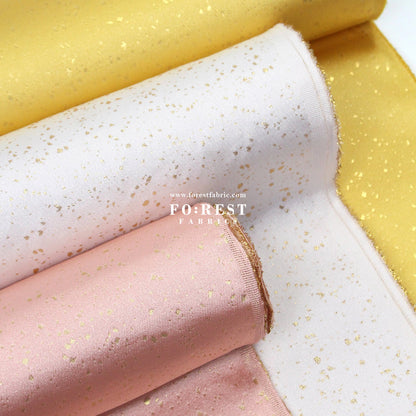 Gold Brocade - Sparkling fabric - FO:REST Fabric 布恩堂Liberty fabrictana lawnjapanese fabricykk zipper