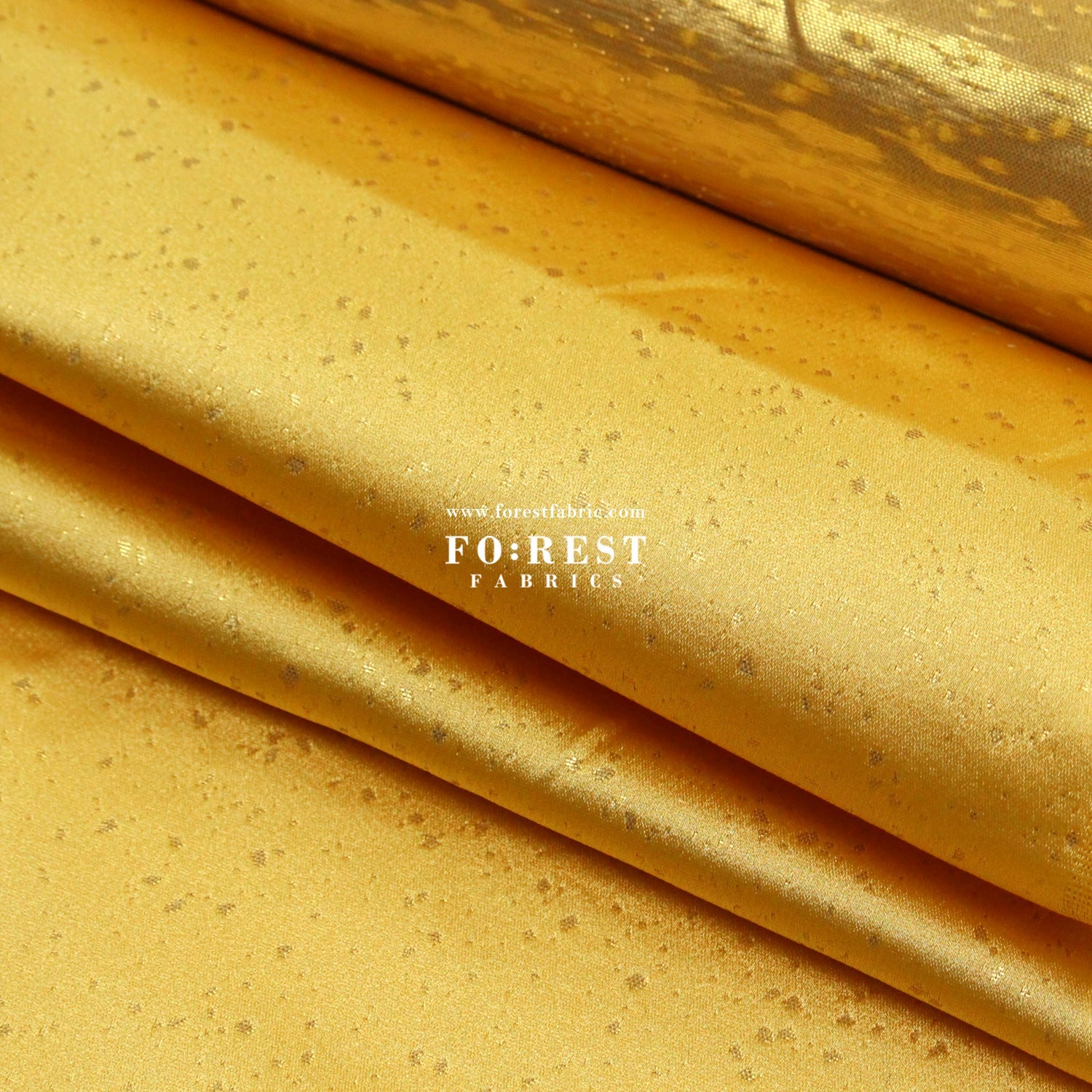 Gold Brocade - Sparkling fabric - FO:REST Fabric 布恩堂Liberty fabrictana lawnjapanese fabricykk zipper