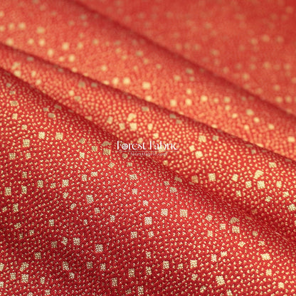 Gold Brocade - Stardust KINRAN fabric - FO:REST Fabric 布恩堂Liberty fabrictana lawnjapanese fabricykk zipper