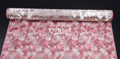 Gold Brocade - The Great Wave沖浪裏 fabric - FO:REST Fabric 布恩堂Liberty fabrictana lawnjapanese fabricykk zipper