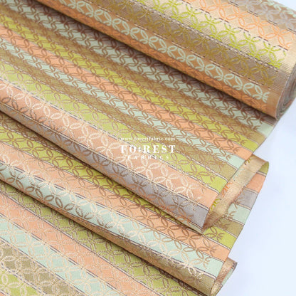 Gold Brocade - Tradition Shippo fabric - FO:REST Fabric 布恩堂Liberty fabrictana lawnjapanese fabricykk zipper
