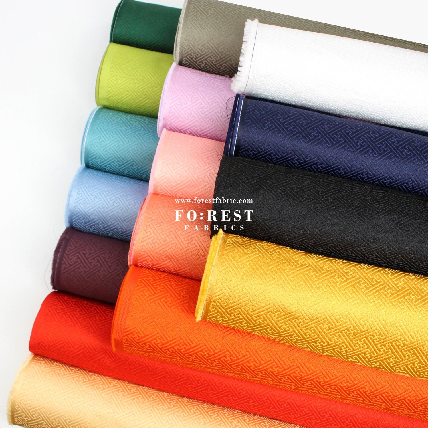 Gold Brocade - Traditional solid fabric - FO:REST Fabric 布恩堂Liberty fabrictana lawnjapanese fabricykk zipper
