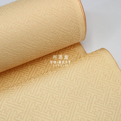 Gold Brocade - Traditional solid fabric - FO:REST Fabric 布恩堂Liberty fabrictana lawnjapanese fabricykk zipper