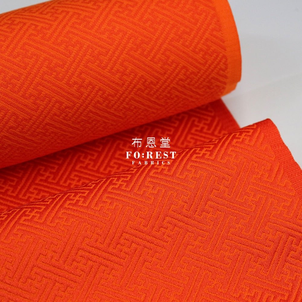 Gold Brocade - Traditional solid fabric - FO:REST Fabric 布恩堂Liberty fabrictana lawnjapanese fabricykk zipper