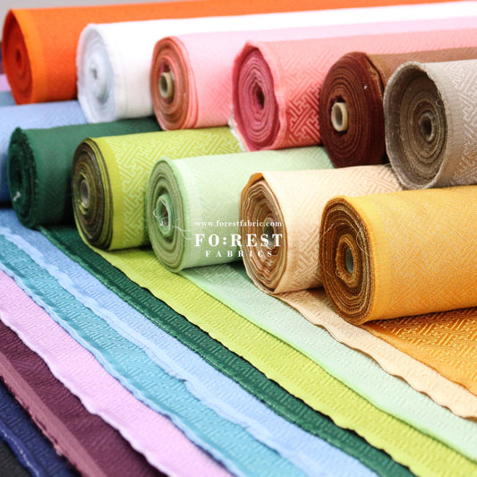 Gold Brocade - Traditional solid fabric - FO:REST Fabric 布恩堂Liberty fabrictana lawnjapanese fabricykk zipper