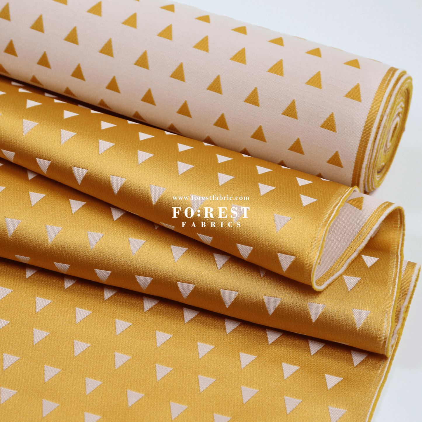Gold Brocade - Traditional Uroko fabric - FO:REST Fabric 布恩堂Liberty fabrictana lawnjapanese fabricykk zipper