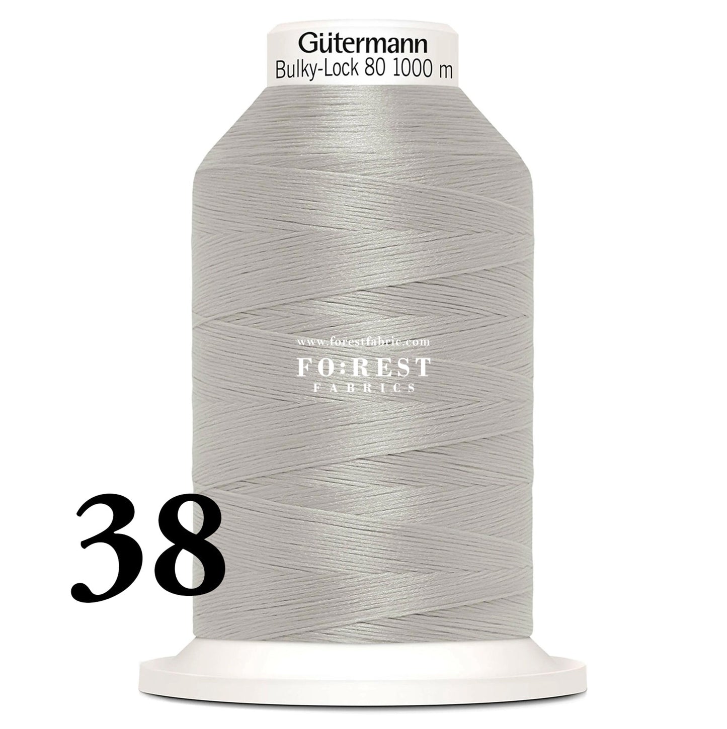 Gutermann Bulky - Lock 80 Thread 1000m彈性車縫線 - FO:REST Fabric 布恩堂Liberty fabrictana lawnjapanese fabricykk zipper