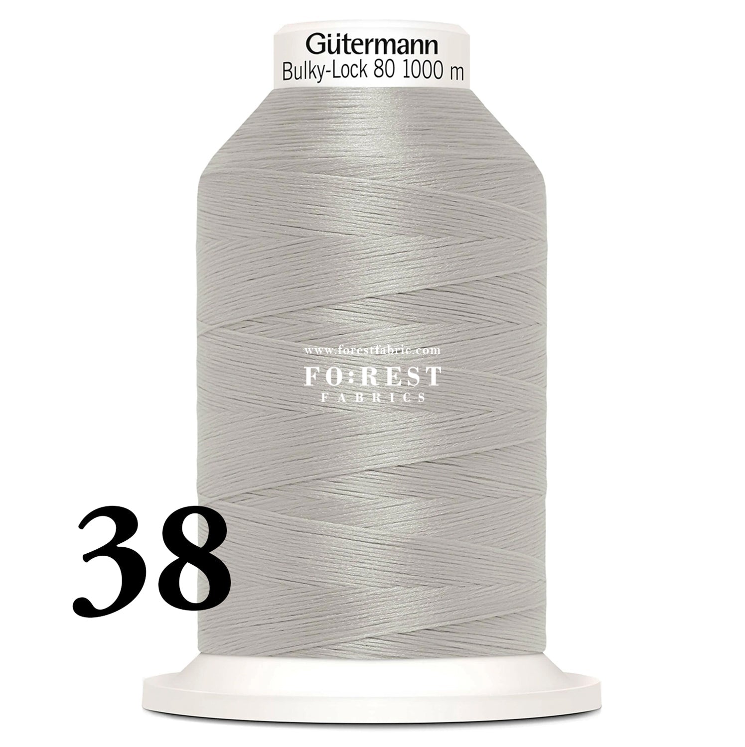Gutermann Bulky - Lock 80 Thread 1000m彈性車縫線 - FO:REST Fabric 布恩堂Liberty fabrictana lawnjapanese fabricykk zipper