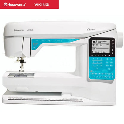 HUSQVARNA® VIKING® - OPAL™ 650 - FO:REST Fabric 布恩堂Liberty fabrictana lawnjapanese fabricykk zipper