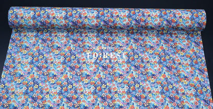 Ichikoshi crepe - Sakura fabric 1 - FO:REST Fabric 布恩堂Liberty fabrictana lawnjapanese fabricykk zipper