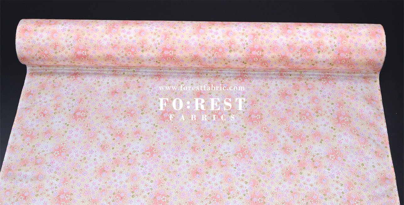 Ichikoshi crepe - Sakura fabric 3 - FO:REST Fabric 布恩堂Liberty fabrictana lawnjapanese fabricykk zipper