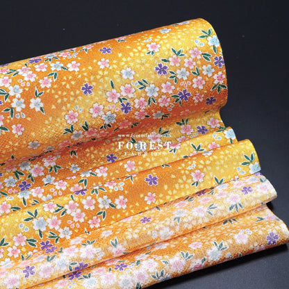 Ichikoshi crepe - Sakura fabric 7 - FO:REST Fabric 布恩堂Liberty fabrictana lawnjapanese fabricykk zipper