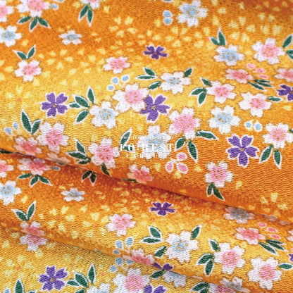 Ichikoshi crepe - Sakura fabric 7 - FO:REST Fabric 布恩堂Liberty fabrictana lawnjapanese fabricykk zipper
