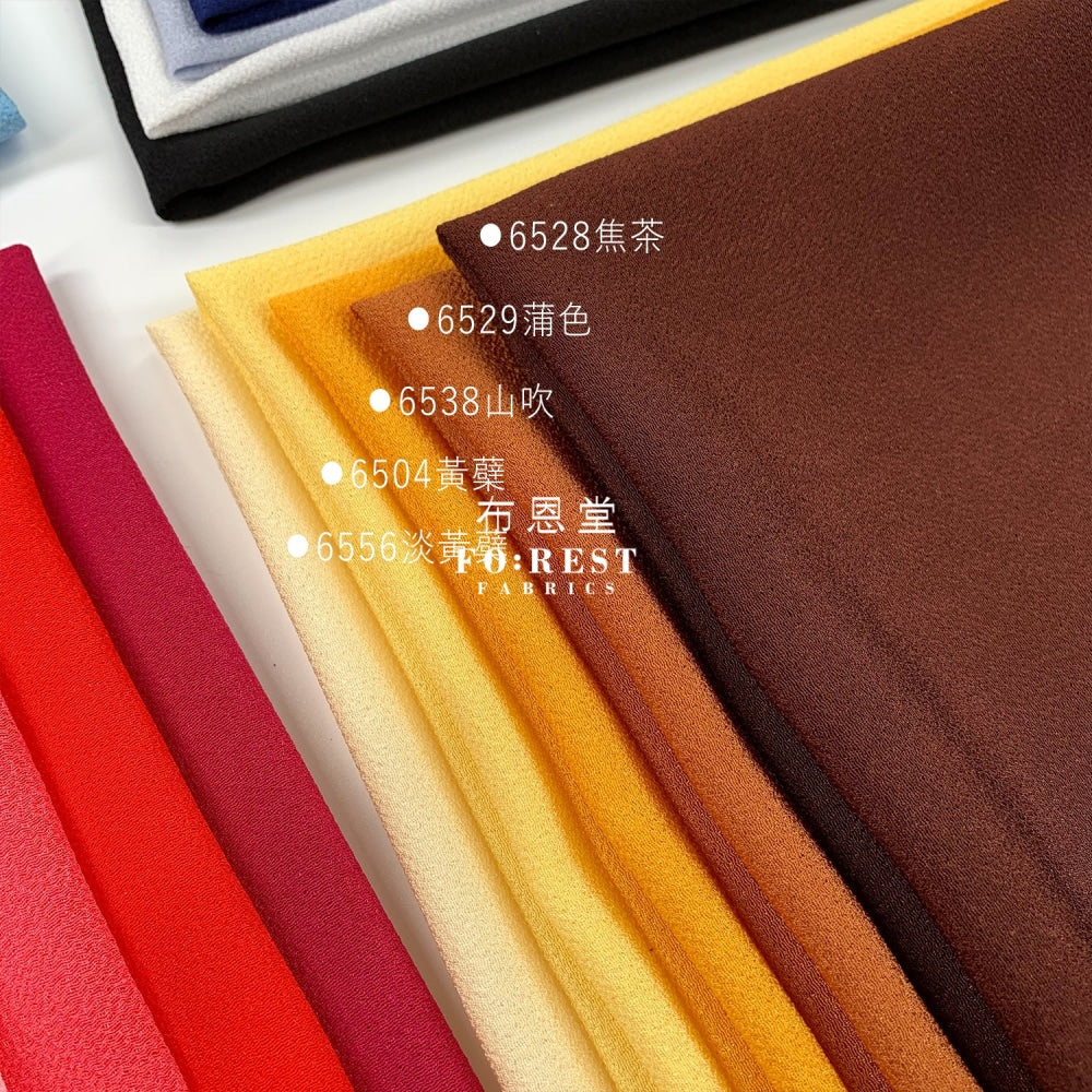 Ichikoshi Crepe - Solid Fabric Polyester