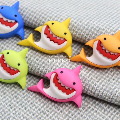 Jawsome baby shark Buttons - FO:REST Fabric 布恩堂Liberty fabrictana lawnjapanese fabricykk zipper