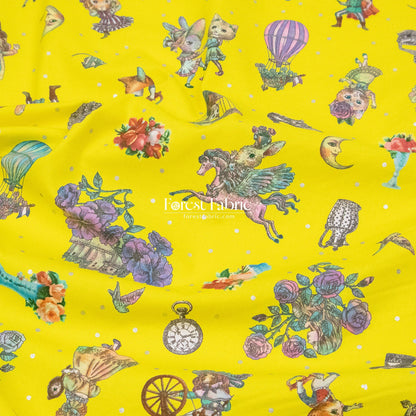 JoliFleur - cotton - THORN ROSE fabric - FO:REST Fabric 布恩堂Liberty fabrictana lawnjapanese fabricykk zipper